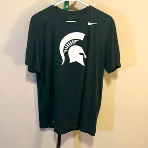 MSU Spartan Head logo short sleeve